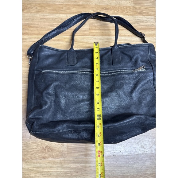 Still Nordic Leather Tote Bag Black Crossbody Shoulder Bag - Picture 10 of 10